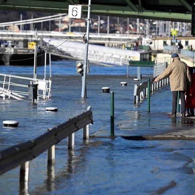 Rivers remain high in parts of northern and central Europe after heavy rain